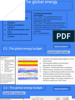 Topic 2.2 - The Global Energy Budget