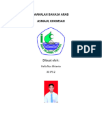 Makalah Bahasa Arab Apis