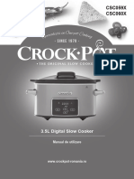 Manualslow Cooker SSC 200 A1 Silvercrestcrockpot Csc059x Csc060x Manual