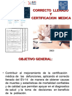 Correcto Llenado y Certificacion Medica 2022 Actualizado.