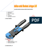 Alat Yang Dibutuhkan Untuk Membuat Jaringan LAN