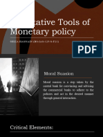 Qualitative Tools of Monetary policy