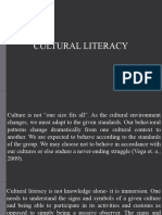 All About Cultural Literacy