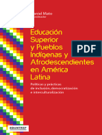 Loncon D. Logros, Problemas y Desafíos de Las Políticas de Democratización Interculturalización e Inclusión en La Patagonia Argentina