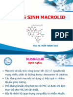 Bài 11 - Kháng sinh họ Macrolid và các kháng sinh tương đồng