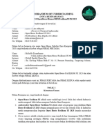 Memorandum of Understanding Calon OH Ambassador