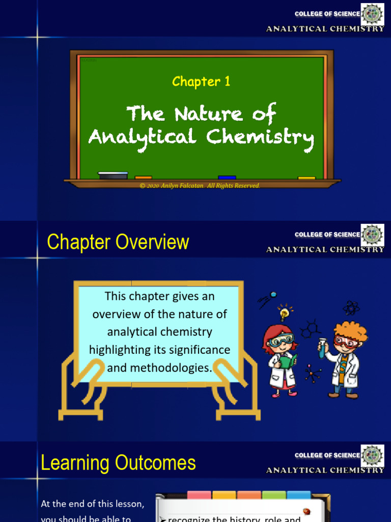 Chapter 1 The Nature of Analytical Chemistry | PDF