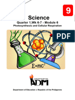 Science9 - q1 - Mod6 - Photosynthesis and Cellular Respiration - v3