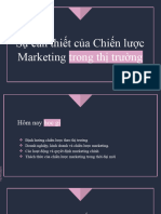 Chiến Lược Marketing - Chương 1