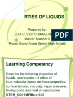 MELC 3 Properties of Liquids