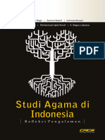 Studi Agama Di Indonesia Refleksi Pengalaman