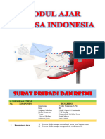 Modul Ajar Bahasa Indonesia - SURAT PRIBADI DAN SURAT DINAS (Kesalahan Penulisan Surat) - Fase D