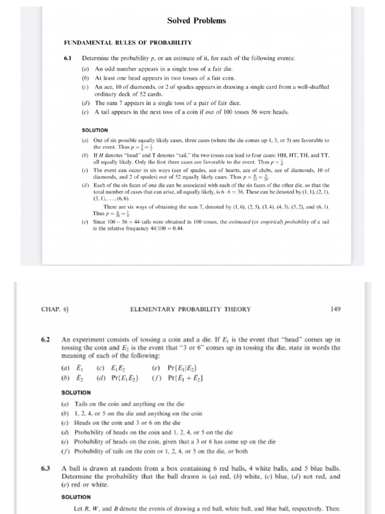 Probability | PDF