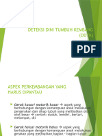 Deteksi Dini Tumbuh Kembang KPSP