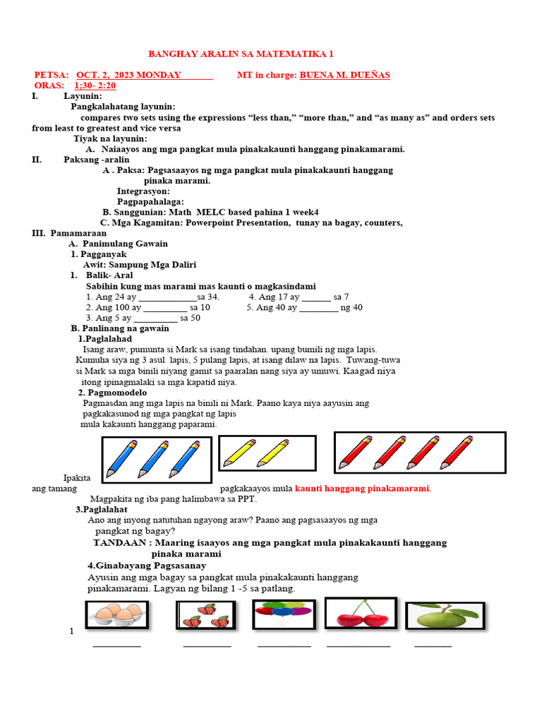DLP Math Week 6 Oct 2 6 | PDF