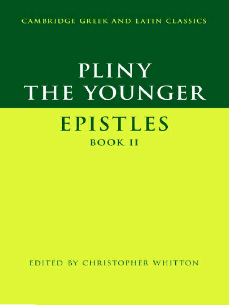 Pliny The Younger Epistles II PDF