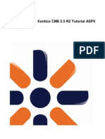 KenticoCMS Tutorial Aspx