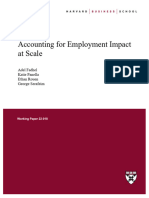 Accounting Employment Impact Scale 2021