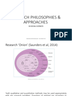 Research Philosophies & Approaches