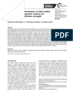 Cross-Section Optimization of Thinwalled Open-Section Composite Column For Maximizing Its Ultimate Strength - Compressed