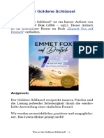 Emmet Fox - Der Goldene Schlüssel