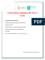 Actividad Entregable 3. Cap. 6 Toma de Decisiones.