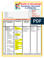 2° Sesión Día 2 Mat Comunicamos Información en Pictogramas Unidad 7 Semana 1