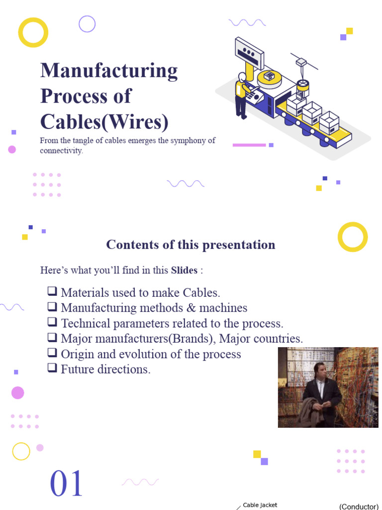 Cable Manufacturing Process Overview | PDF | Computers