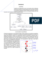 TOPOGRAFIA II FORMULAS