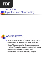 Algorithm and Flowcharting