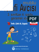 3 Sinif Avci Telafi Cozumsuz