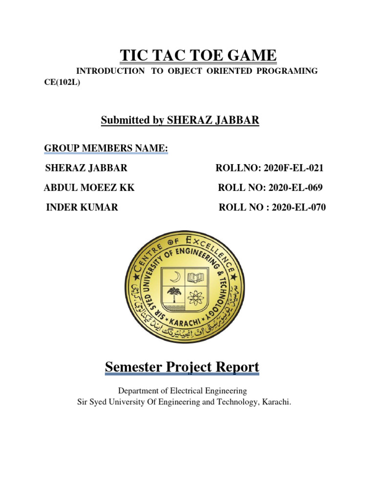 Oops project report sheraz 21 pdf computer programming computing