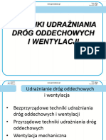 Techniki Udrażniania Dróg Oddechowych I Wentylacji