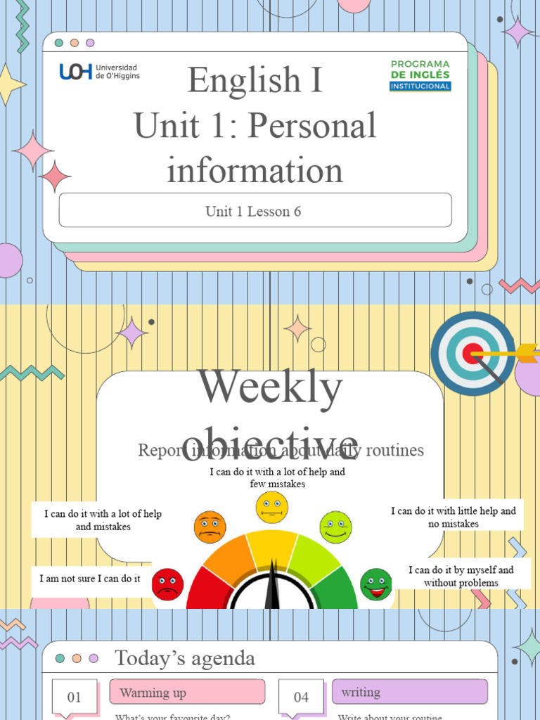 Unit 1 Lesson 6 | PDF