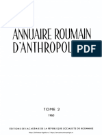 Annuaire Roumain Anthropologie 02 1965