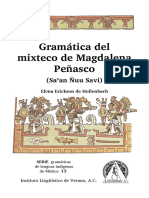 Mixtec - Gramática Del Mixteco de Magdalena Peñasco (Hollenbach)