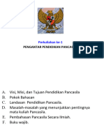 Pancasila Ke-1