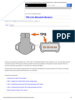 Cómo Probar El Sensor TPS (3.0L Mitsubishi Montero) _ Artículos Mitsubishi 3.0L _ Índice de Artículos Mitsubishi