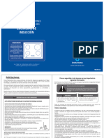 Manual Encimera Induccion