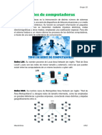 Investigación Tipos de Redes, Clases.