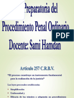 Fase Preparatoria Del Procedimiento Penal Ordinario - Sami Hamdan
