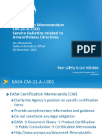 EASA AD Workshop 2014 - 02 - CM-SB Related AD's