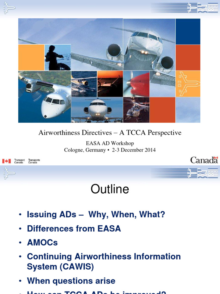 TCCA's Airworthiness Directives Explained | PDF | Technology & Engineering