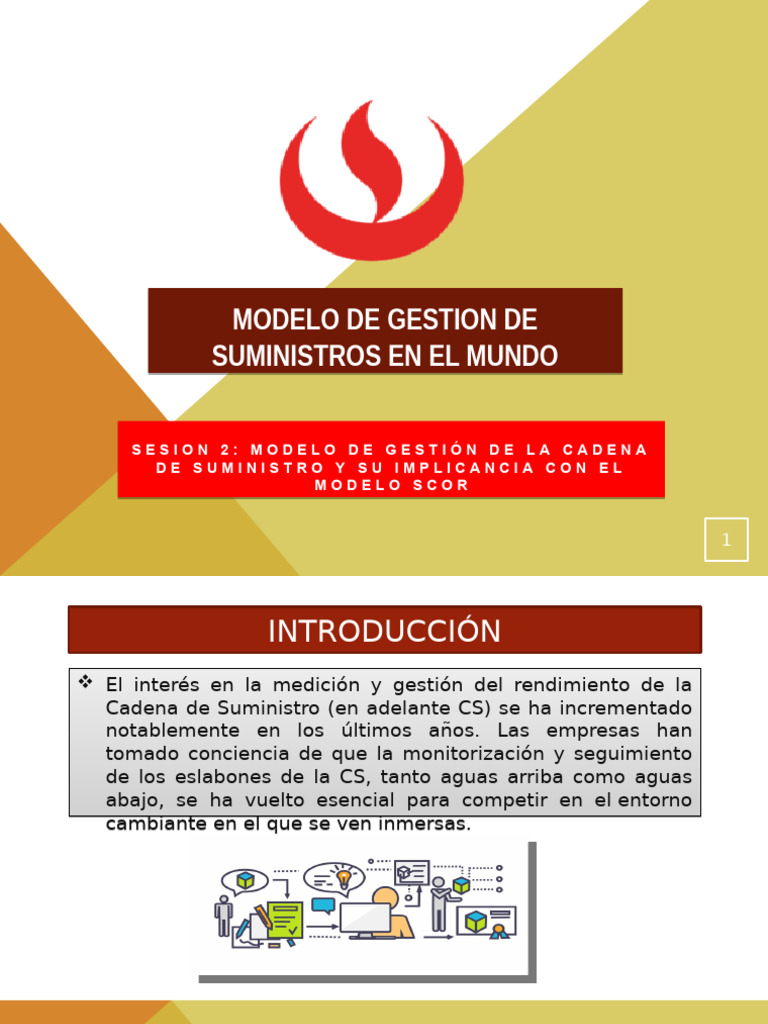 SESION 9 B Modelo de Gestion de La Cadena de Suministros y Su ...