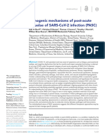 Pathogenic Mechanisms of Post-Acute Sequelae of SARS-CoV-2 Infection (PASC)