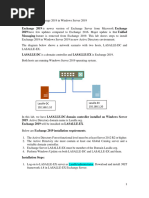 Lab 1 Install Exchange 2019 in Windows Server 2019