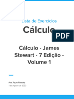 Lista 6- Cálculo II