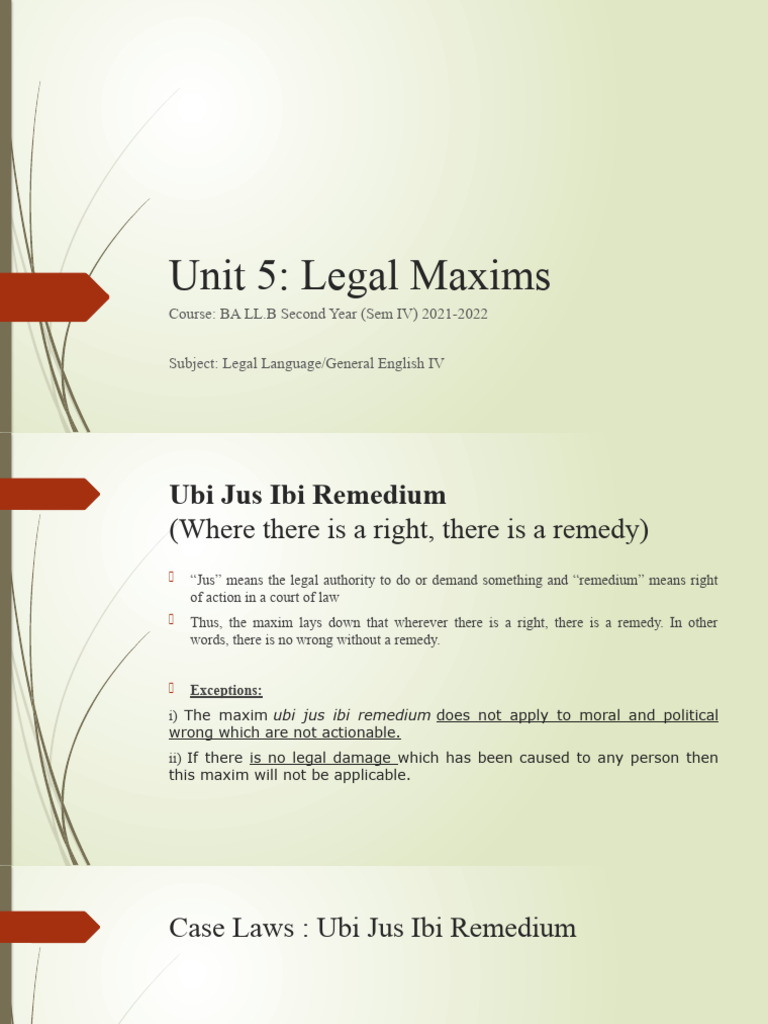 unit-5-legal-maxims-pdf-legal-liability-negligence