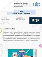 Presentacion de Analisis Vertical y Horizontal