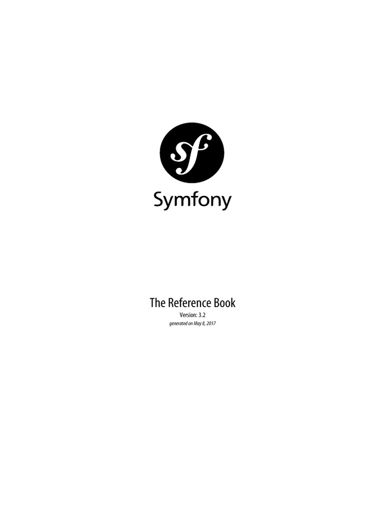 Symfony Configuration Guide | PDF | Art | Technology & Engineering